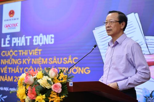 Thứ trưởng Phạm Ngọc Thưởng: Cuộc thi đã lan tỏa những giá trị giáo dục sâu sắc