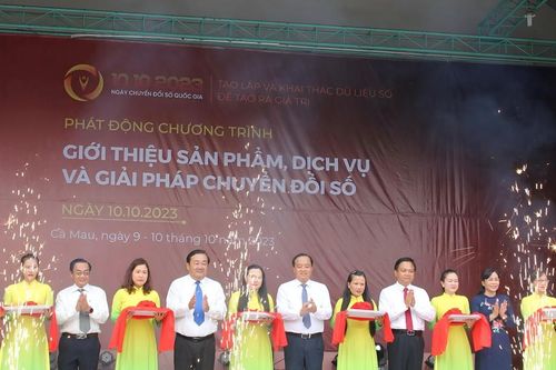 Cà Mau giới thiệu sản phẩm, dịch vụ và giải pháp Chuyển đổi số