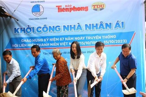 Khởi công Nhà nhân ái cho hộ khó khăn tại Kiên Giang