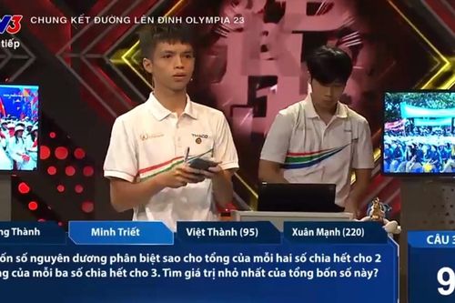 Ban tổ chức nói về tình huống 'nhường' quyền trả lời tại Olympia gây tranh cãi