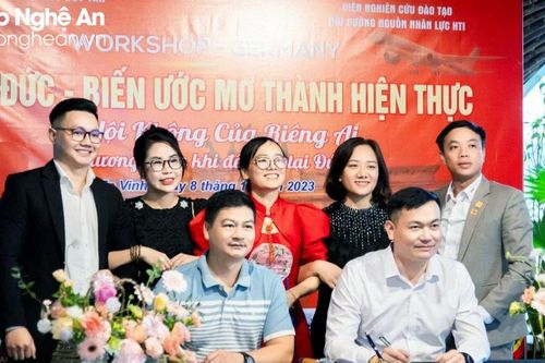 Công ty TNHH Đầu tư Giáo dục Việt Nhật và Viện nghiên cứu đào tạo bồi dưỡng nguồn nhân lực HTI 'xây' cầu nối du học nghề ở Đức