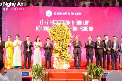 Kỷ niệm 20 năm thành lập Hội Doanh nhân trẻ Nghệ An