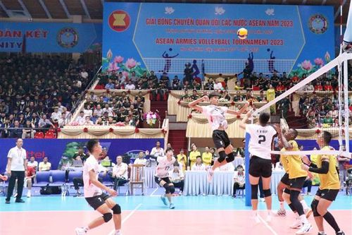 Việt Nam vô địch Giải Bóng chuyền Nam Quân đội các nước ASEAN