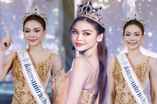 Xuất hiện 'chị em song sinh' với Engfa Waraha tại Miss Grand Kalasin 2024