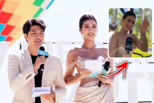 Thiên Ân đảm nhận vai trò MC show diễn MGI 2023, nhan sắc cam thường ra sao?