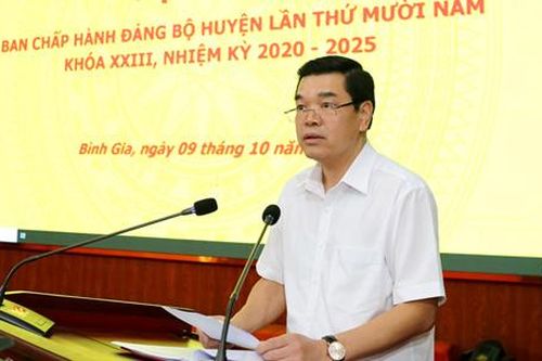 Đảng bộ huyện Bình Gia triển khai nhiệm vụ 3 tháng cuối năm 2023