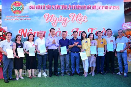 Khai mạc Ngày hội nông sản an toàn