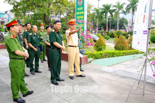 Phối hợp đảm bảo tốt an ninh chính trị cho nhiệm vụ diễn tập Khu vực phòng thủ tỉnh năm 2023