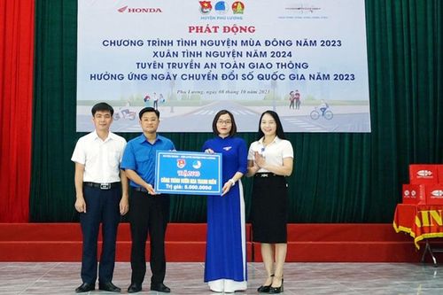 Phú Lương: Tổ chức Chương trình Tình nguyện mùa đông 2023