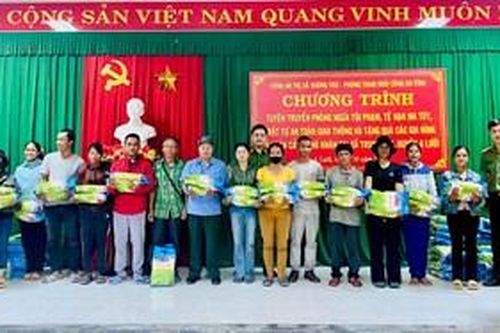 Test nhanh ma túy 38 đối tượng tại địa bàn xã Trung Sơn