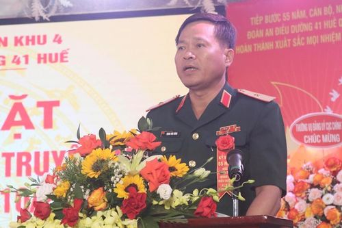 Kỷ niệm 55 năm ngày truyền thống Đoàn An điều dưỡng 41 Huế