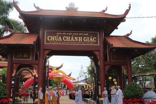 BR-VT: Lễ lạc thành, khánh tạ Tam bảo ngôi đại hùng bảo điện chùa Chánh Giác