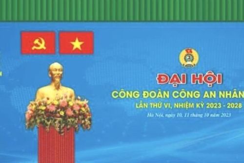 250 đại biểu dự Đại hội đại biểu Công đoàn CAND lần thứ VI