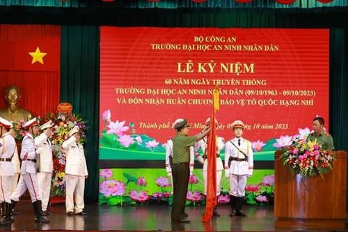 Nơi đào tạo các thế hệ cán bộ, chiến sĩ xuất sắc bảo vệ an ninh quốc gia