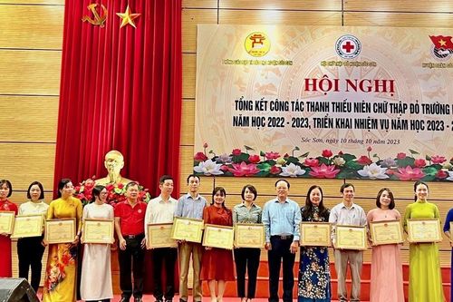 Huyện Sóc Sơn: Hiệu quả tích cực từ công tác thanh thiếu niên chữ thập đỏ