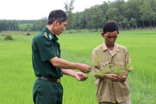 Chung sức bảo vệ biên cương