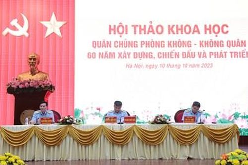 Thượng tướng Lê Huy Vịnh: Không ngừng nâng cao sức mạnh chiến đấu của Bộ đội Phòng không - Không quân