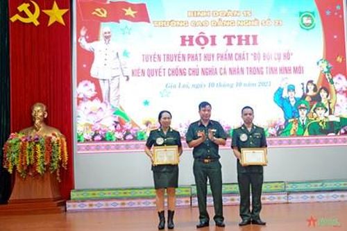 Sâu sắc, lan tỏa hội thi tuyên truyền về phát huy phẩm chất Bộ đội Cụ Hồ