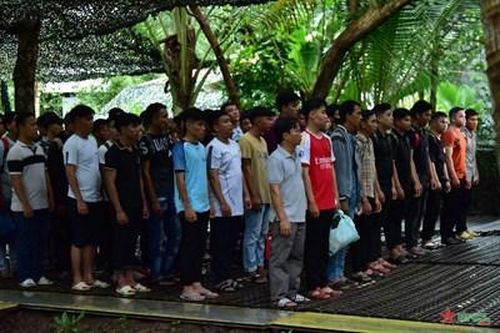 Lữ đoàn Pháo phòng không 226 (Quân khu 9) diễn tập Chỉ huy cơ quan 1 bên 1 cấp về động viên