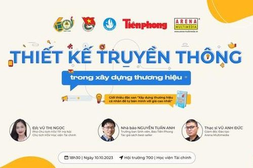 Chuỗi tọa đàm 'Thiết kế truyền thông trong xây dựng thương hiệu' đến Học viện Tài chính