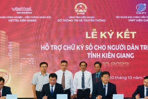 Nhiều kết quả nổi bật trong chuyển đổi số ở Kiên Giang