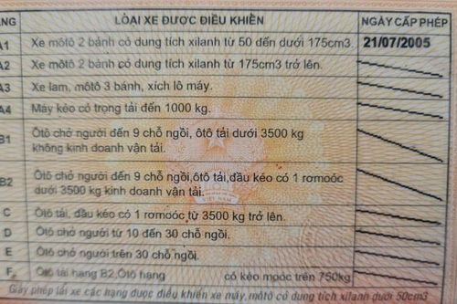 Cục Đường bộ nói gì về việc đổi giấy phép lái xe bản giấy sang thẻ PET?