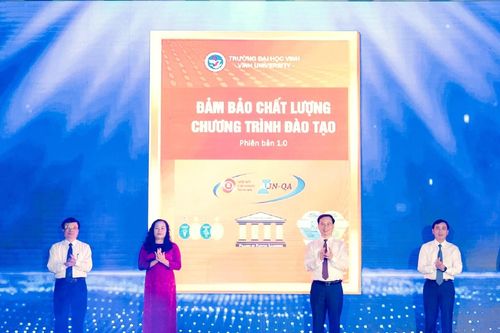 Trường ĐH Vinh ra mắt Bộ chuẩn đảm bảo chất lượng chương trình đào tạo