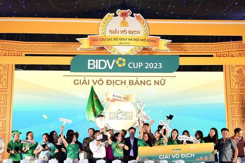 Giải golf các CLB Hà Nội mở rộng 2023 tìm ra nhà vô địch