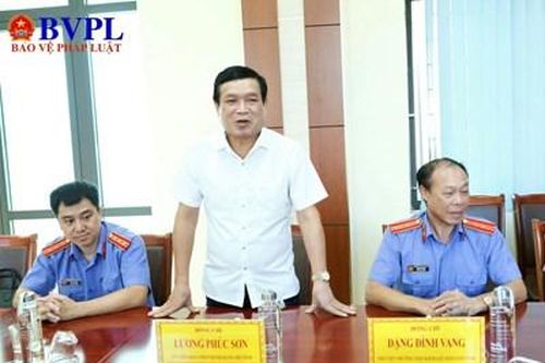 Đoàn công tác VKSND tỉnh Quảng Ninh thăm và làm việc tại huyện Cô Tô