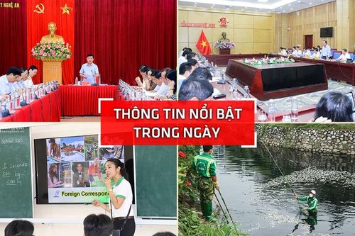 Nghệ An: Thông tin nổi bật ngày 10/10
