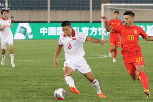 Việt Nam thua Trung Quốc ở trận giao hữu FIFA Days tháng 10