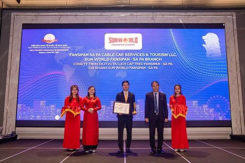 Sun World Fansipan Legend nhận giải thưởng danh giá tại Singapore