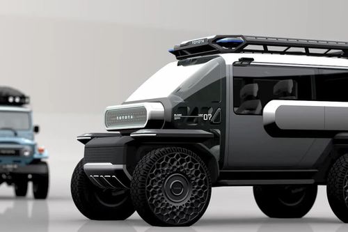 Toyota thiết kế ý tưởng xe thám hiểm Mặt trăng Baby Lunar Cruiser