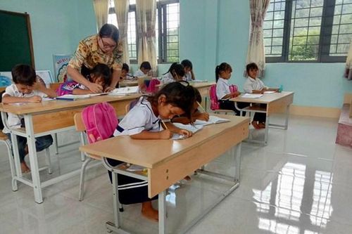 Vietlott mang đến ngôi trường cho học sinh dân tộc Bana tại Bình Định