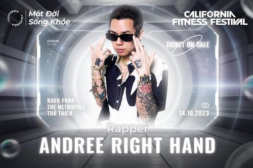 Andree hẹn fan cùng chạy bộ và quẩy nhạc sống tại California's Fitness Festival