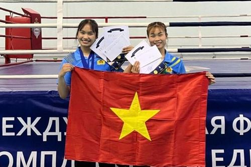 Bản lĩnh của nữ vận động viên thể thao Công an nhân dân ở giải đấu võ thuật tại Liên bang Nga