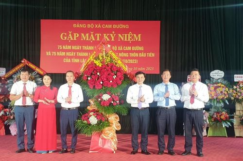 Kỷ niệm 75 năm ngày thành lập Đảng bộ xã Cam Đường và chi bộ nông thôn đầu tiên của tỉnh Lào Cai (10/10/1948 - 10/10/2023)