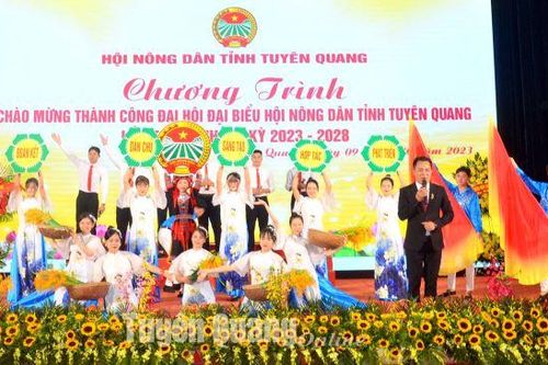 Chương trình chào mừng thành công Đại hội Hội Nông dân tỉnh Tuyên Quang lần thứ X