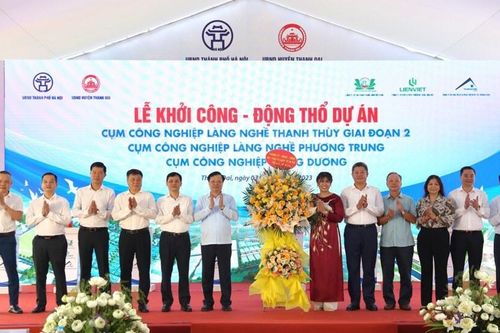 Thanh Oai - Hà Nội: Kéo doanh nghiệp làng nghề vào cụm công nghiệp
