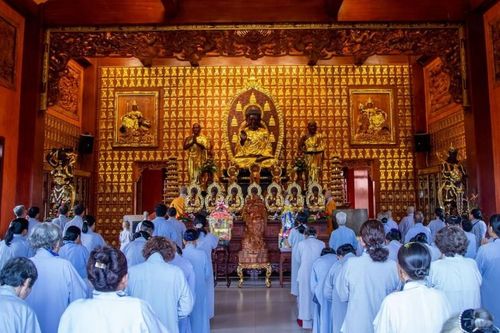 Chùa Minh Hiệp (Đồng Nai) tổ chức khóa tu 'Một ngày an lạc' lần thứ 111