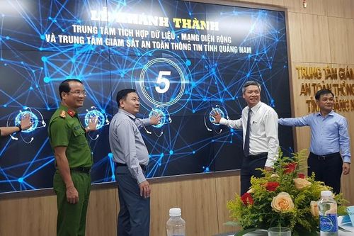 Quảng Nam: Khánh thành Trung tâm tích hợp dữ liệu đảm bảo năng lực triển khai Chính quyền số và đô thị thông minh