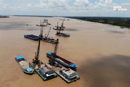 Cát lậu ở An Giang, bắt giữ thêm giám đốc của một doanh nghiệp