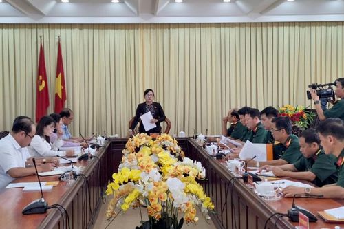 Đoàn đại biểu Quốc hội tỉnh Kiên Giang làm việc với Bộ Chỉ huy Quân sự tỉnh