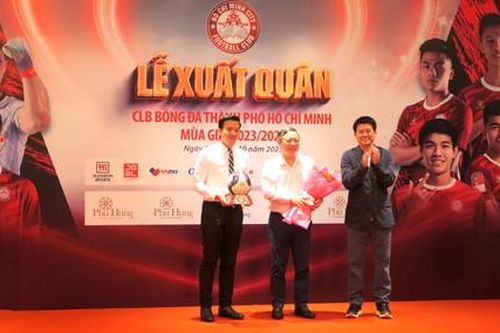 CLB Bóng đá TPHCM đặt mục tiêu giành thứ hạng cao tại V.League 2023-2024