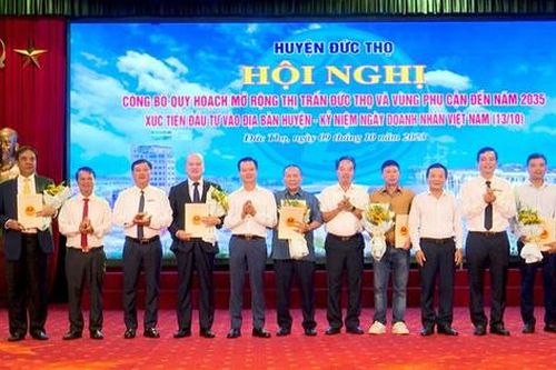 Đức Thọ - Điểm đến lý tưởng của các nhà đầu tư