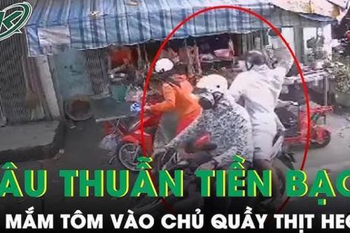 Truy tìm hai thanh niên tạt mắm tôm vào chủ quầy thịt heo ở TPHCM vì mâu thuẫn tiền bạc