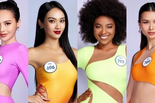 Dàn thí sinh Hoa hậu Hoàn vũ Việt Nam 2023 khoe sắc vóc với trang phục bikini