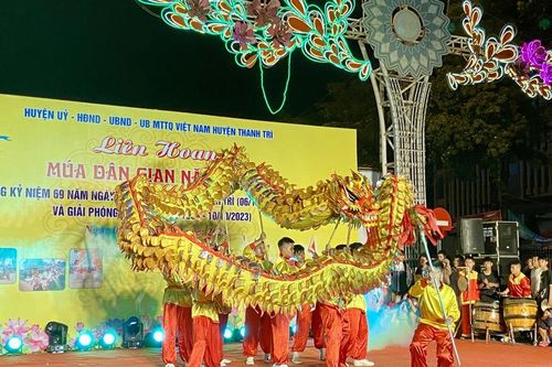 Đặc sắc các điệu múa dân gian huyện Thanh Trì