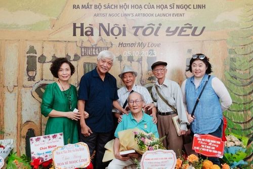 Họa sĩ Ngọc Linh - Vời vợi một tình yêu Hà Nội