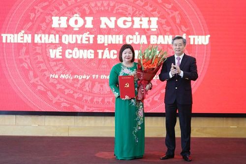 Chỉ định bà Cao Xuân Thu Vân giữ chức Bí thư Đảng đoàn Liên minh Hợp tác xã Việt Nam